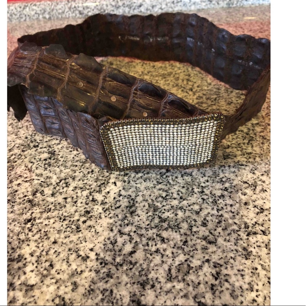 Ermanno Scervino Alligator belt